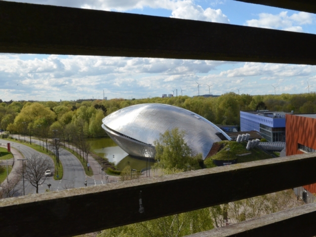 Universum mokslo centras iš apžvalgos bokšto